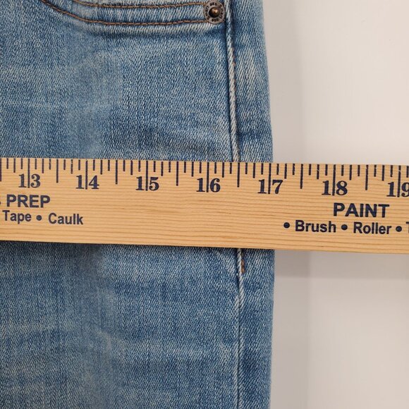 Reformation High Waisted Light Faded Jeans Denim Pants Women Size 30 Faded Wash - Picture 13 of 14